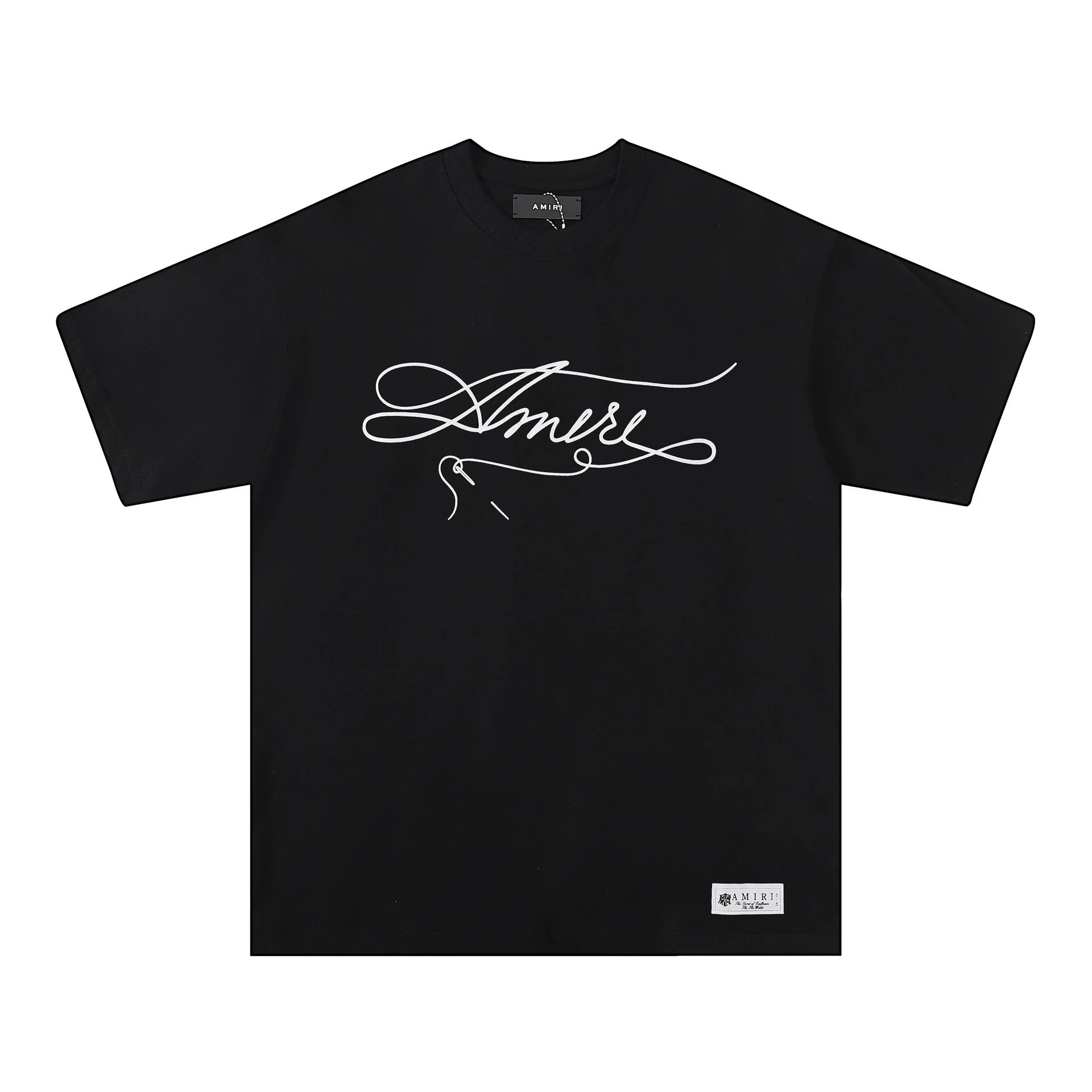 Amiri Theatre Masks Rose Black T-Shirt - 12