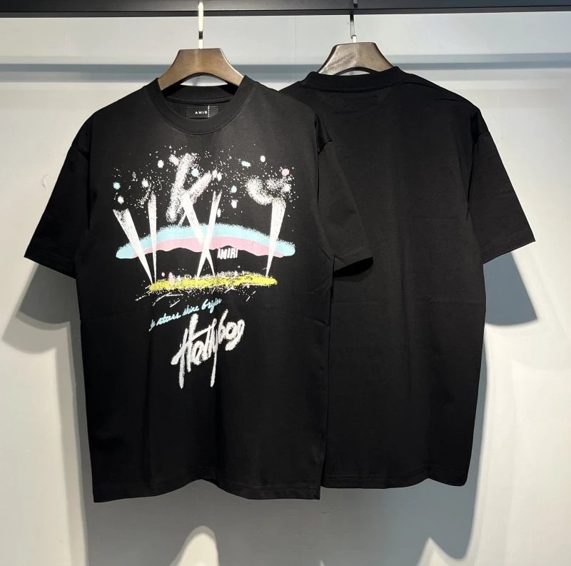 Amiri Archive Logo Polo White Tops Polo - 40