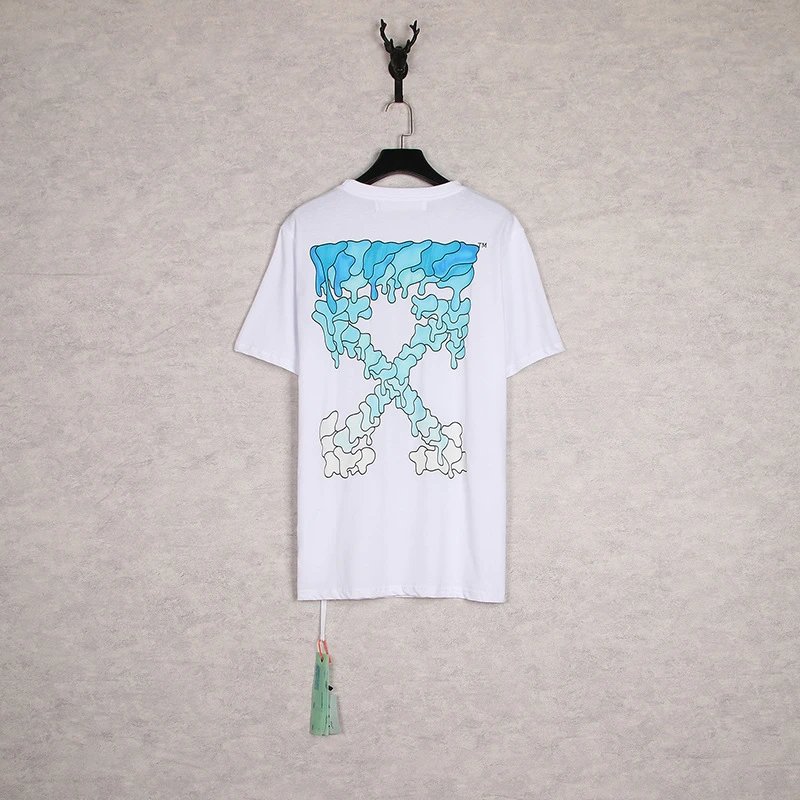 Off-White Industrial Arrow Red Print White T-Shirt - 12