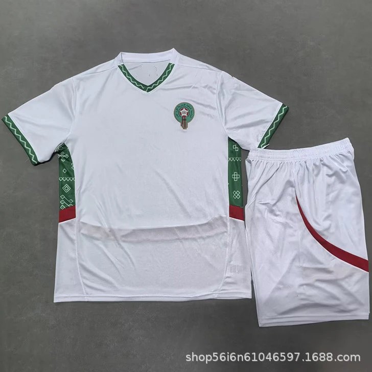 Design Feyenoord FC Home Kit Red White Black Jersey and Shorts Jersey - 47