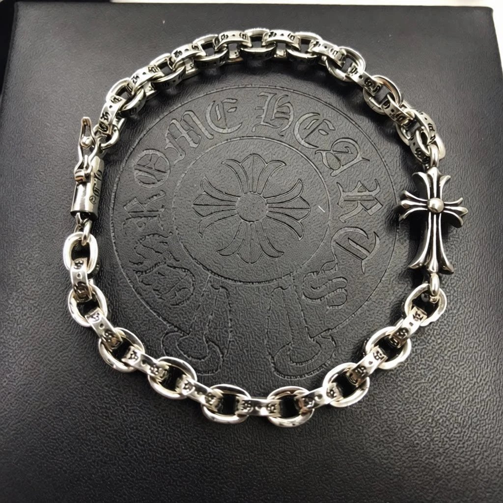 Cross letter bracelet