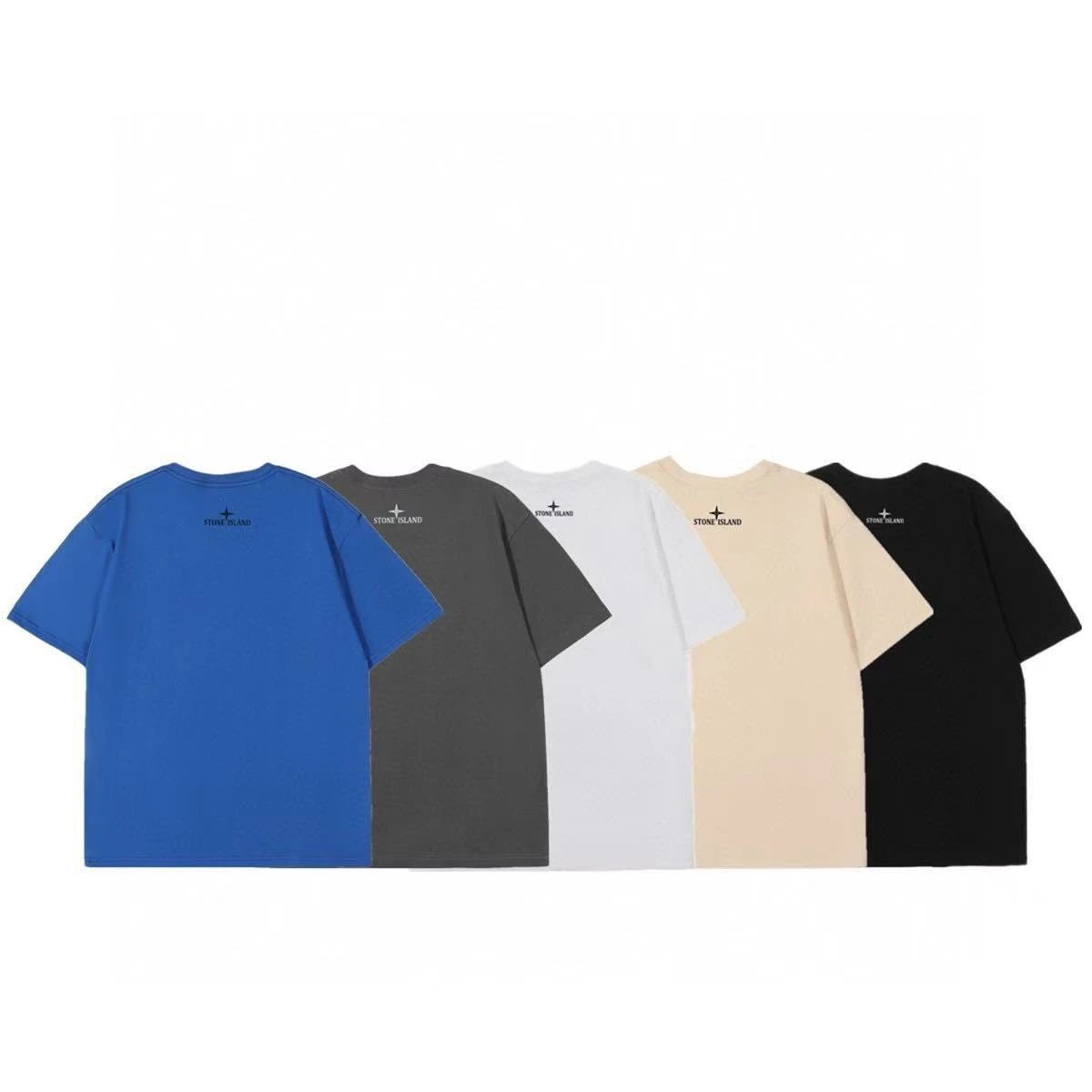 Stone Island Compass Logo T-Shirt Blue - 13