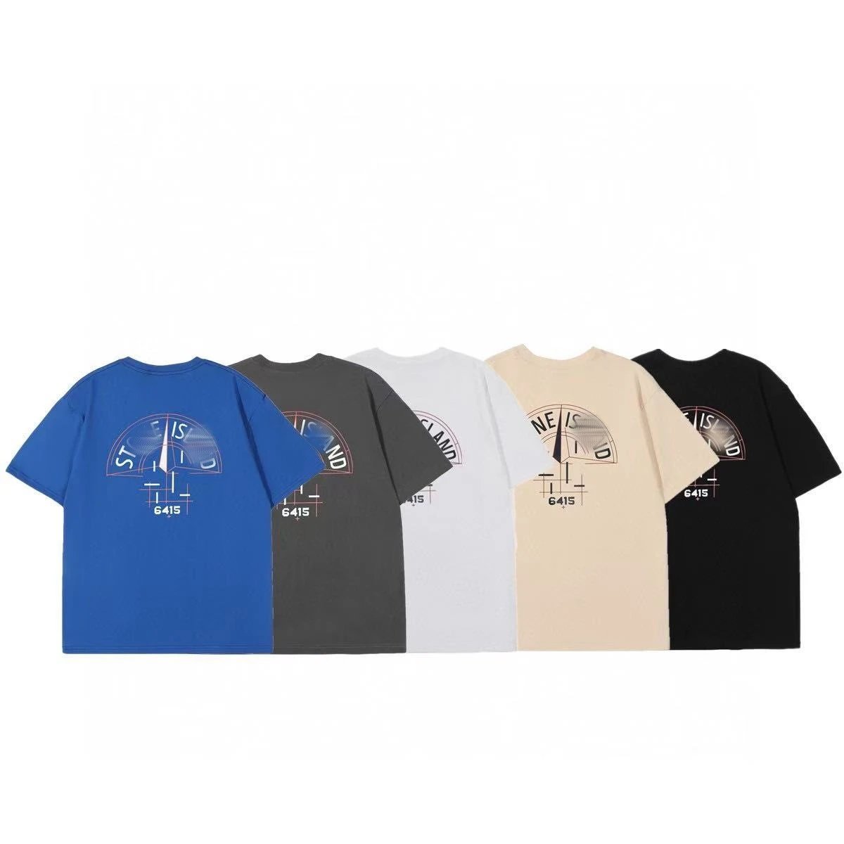 Stone Island Compass Logo T-Shirt Blue - 15