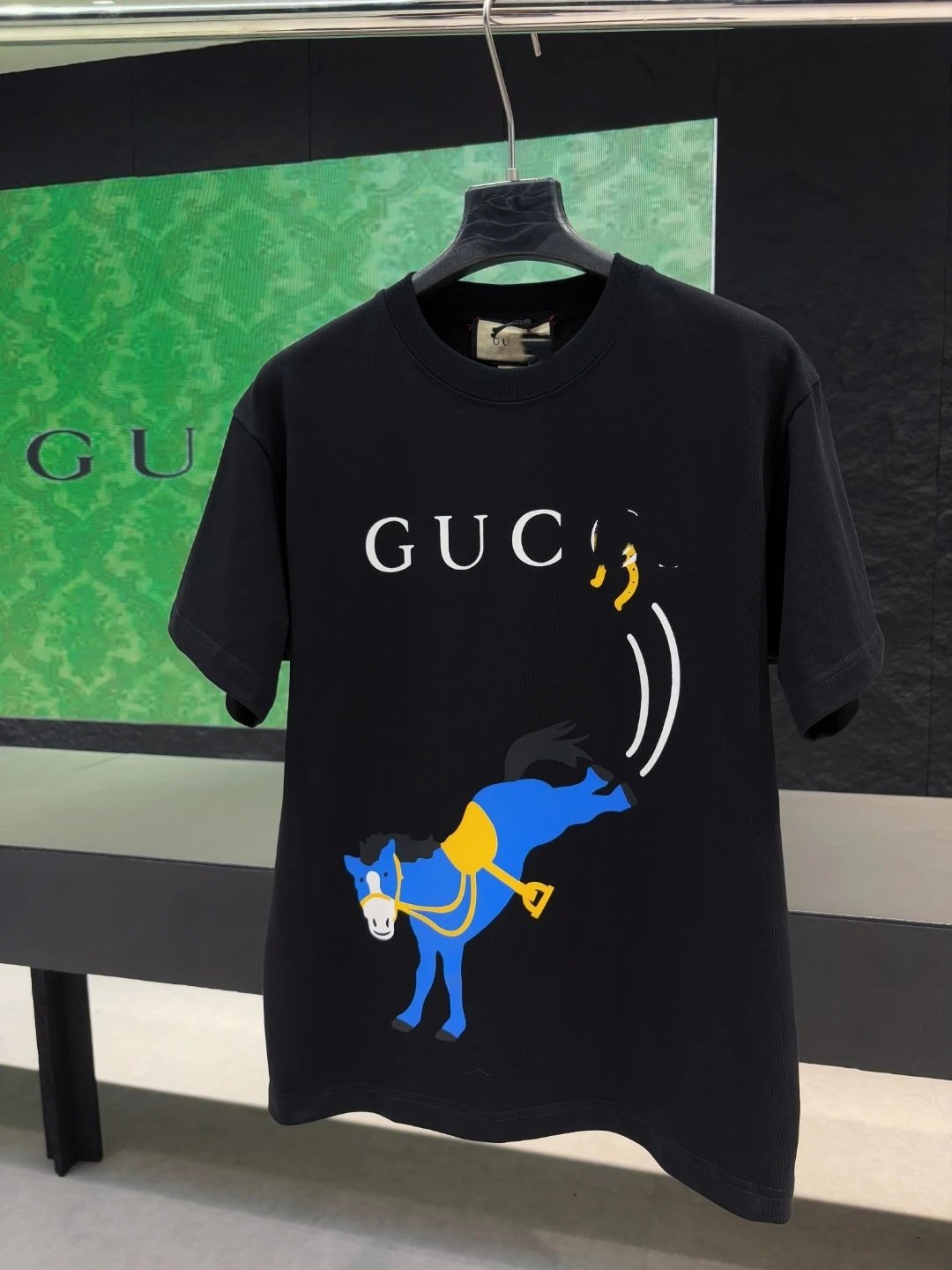 Gucci Crab Print Graphic T-Shirt Off-White - 13