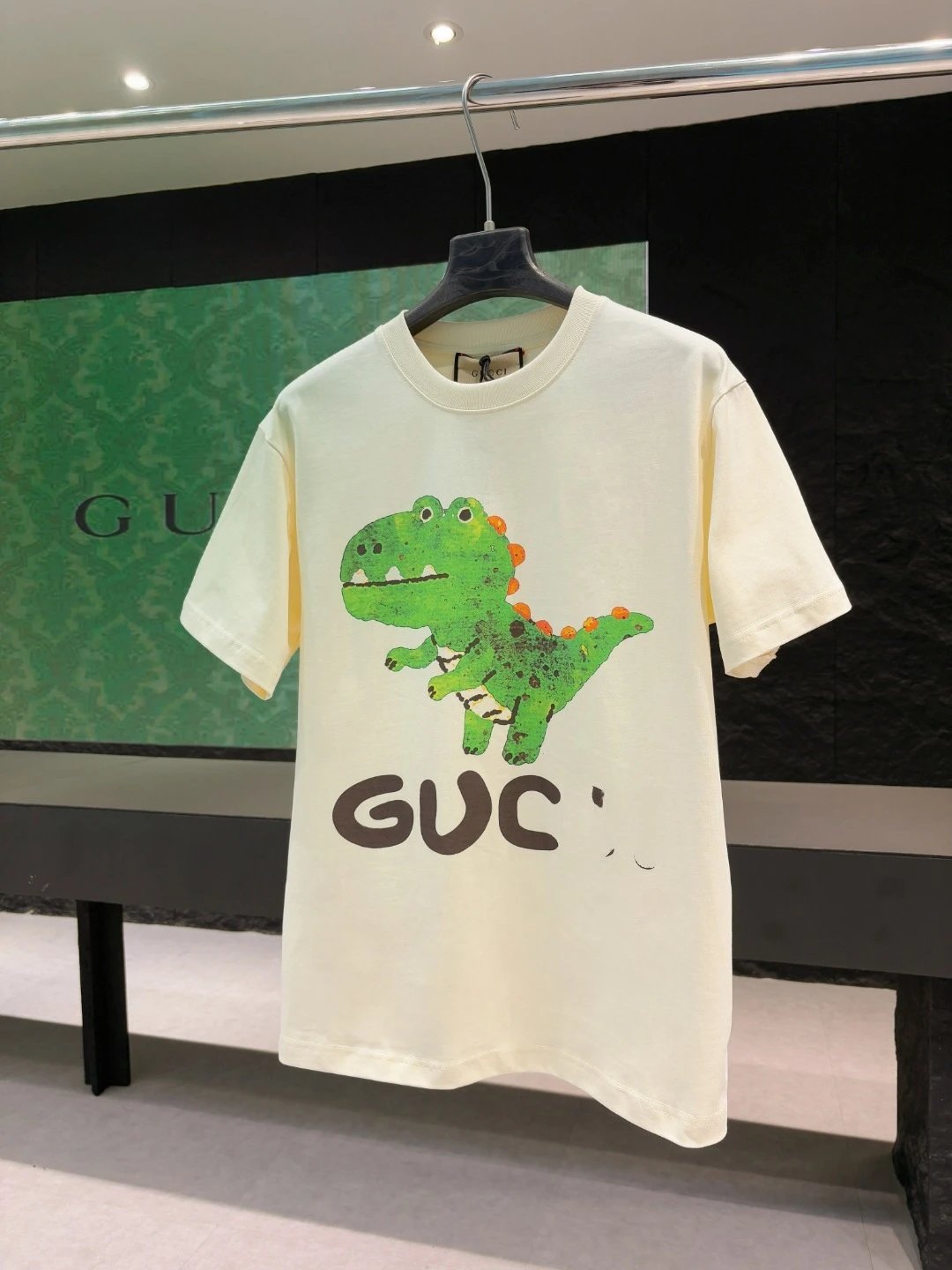 Gucci Crab Print Graphic T-Shirt Off-White - 21