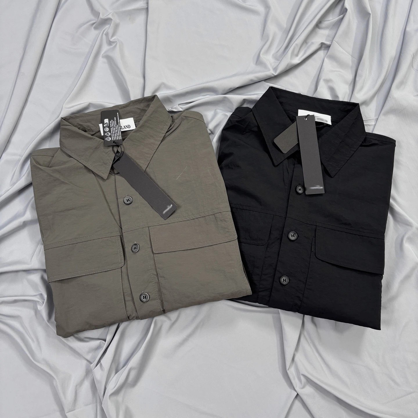 Stone Island Black Utility Shirt Tops Shirt - 10