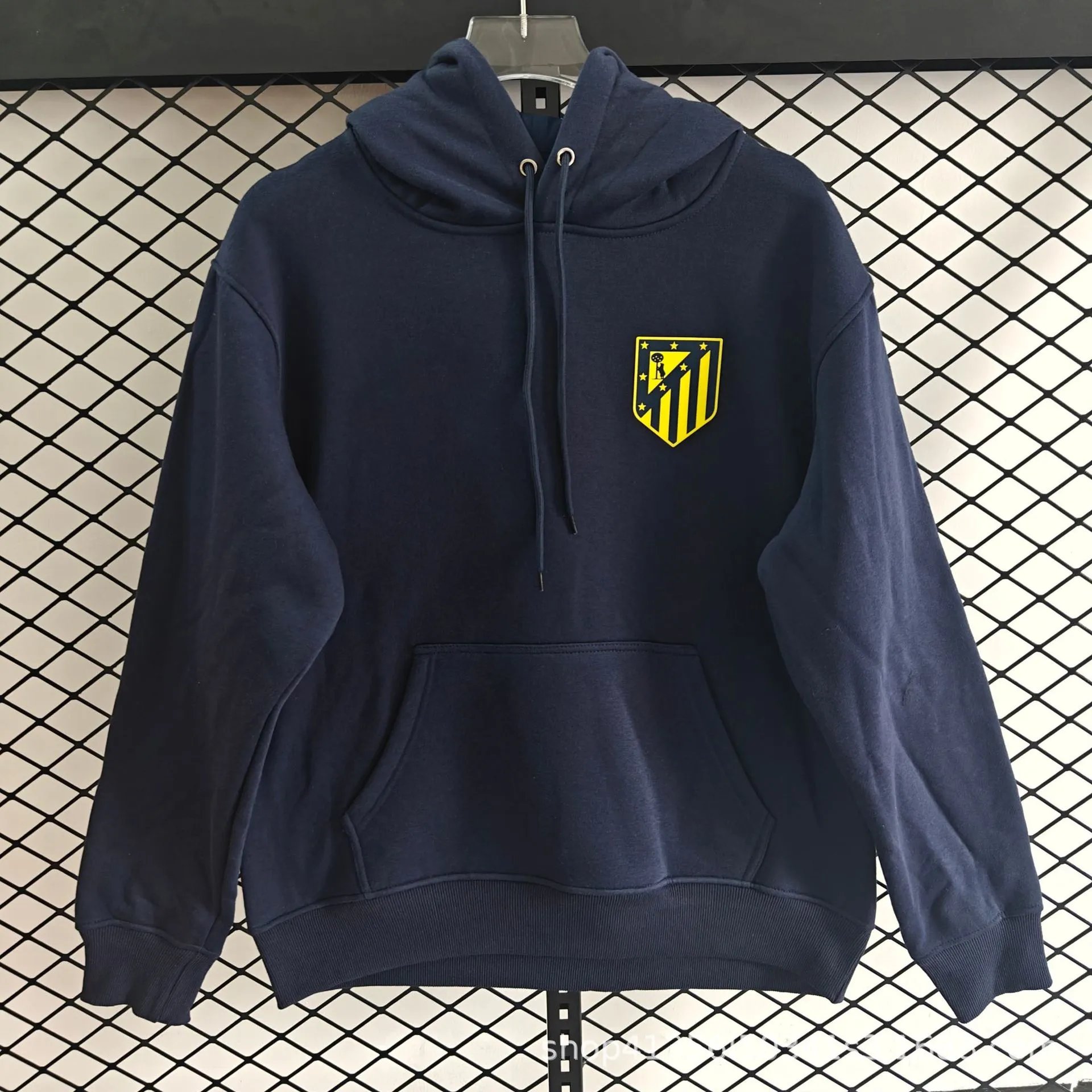 Arsenal FC Hoodie Red with White Stripes - 8