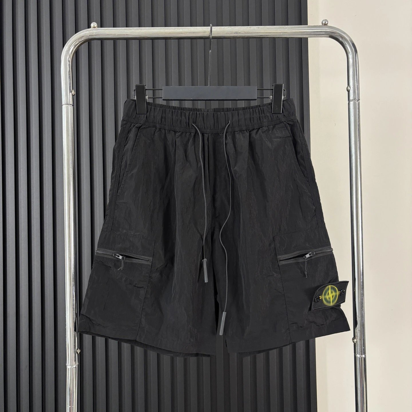 Stone Island Shadow Project Cargo Shorts Olive Green - 6