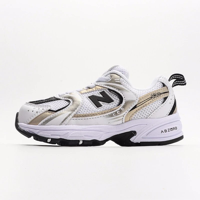 New Balance 530 Gray White Sneakers Running Shoes - 17