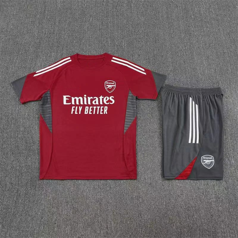 Arsenal FC Pink Third Kit 2023-24 Jersey and Shorts Set - 4