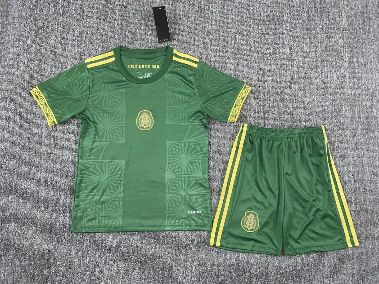 Castore Everton FC 2023-24 Third Kit Blue Swirl Jersey and White Shorts Sets - 3