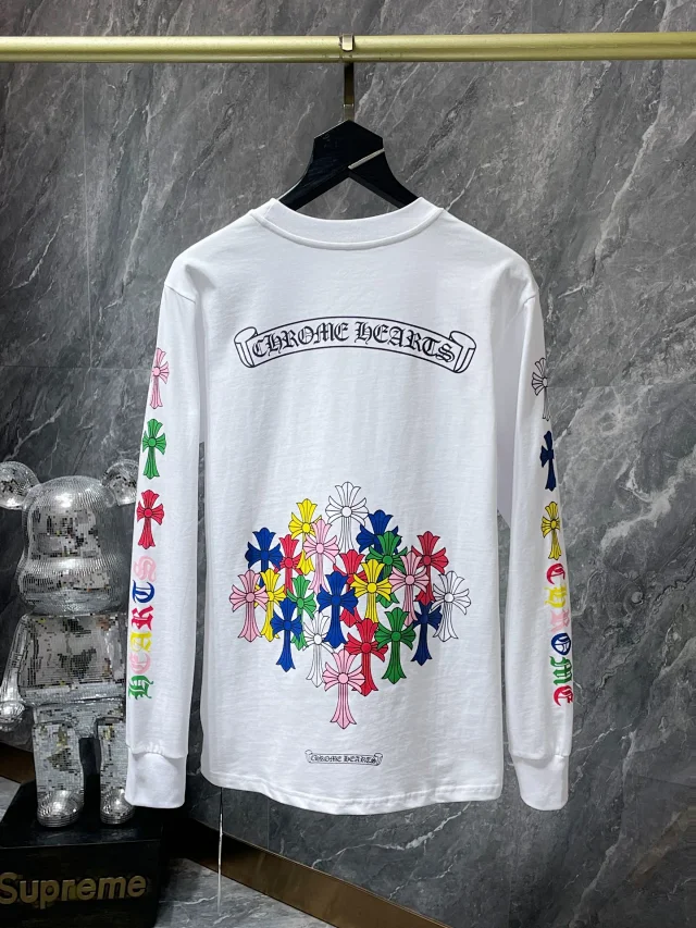 Chrome Hearts T-Shirts Graphic Long-Sleeve T-Shirt product detail image 13