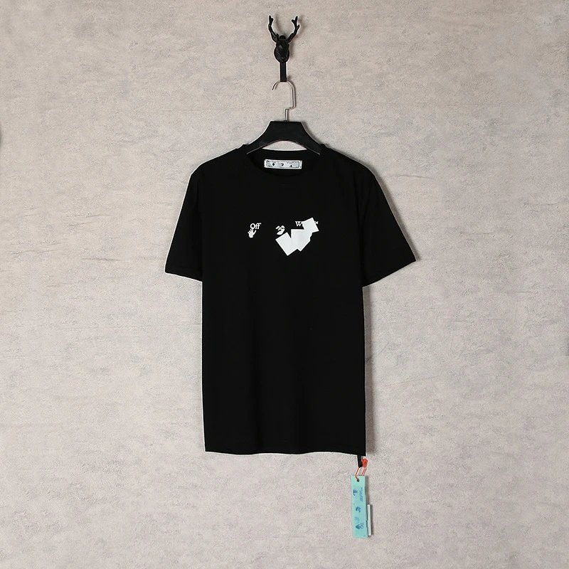 Off-White Industrial Arrow Red Print White T-Shirt - 35