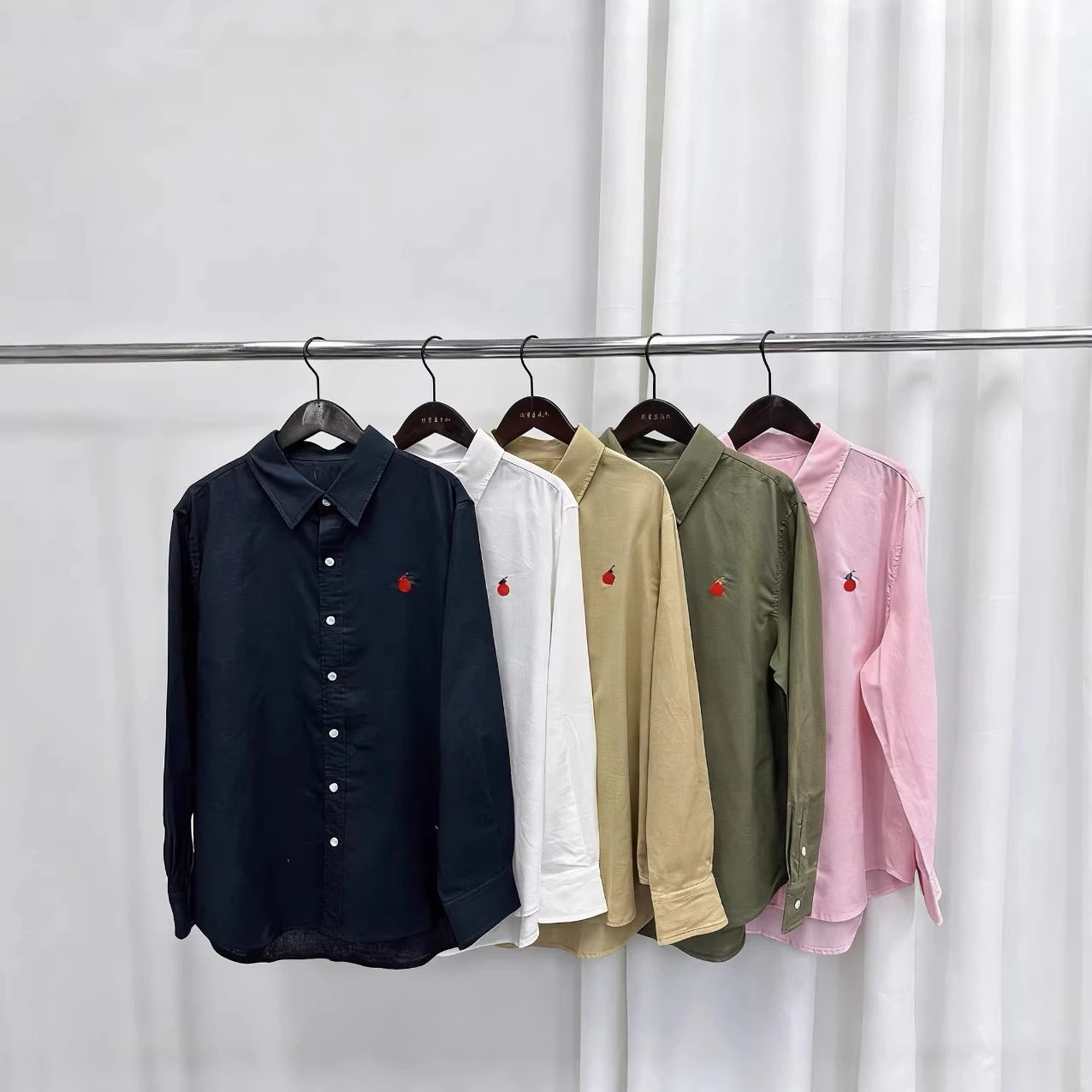 Cherry Embroidered L