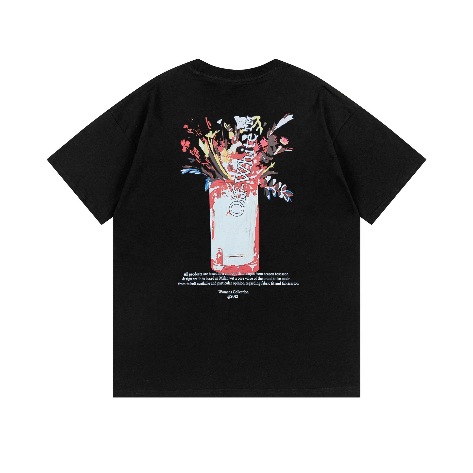 Off-White Arrow Crack Print White T-Shirt - 19