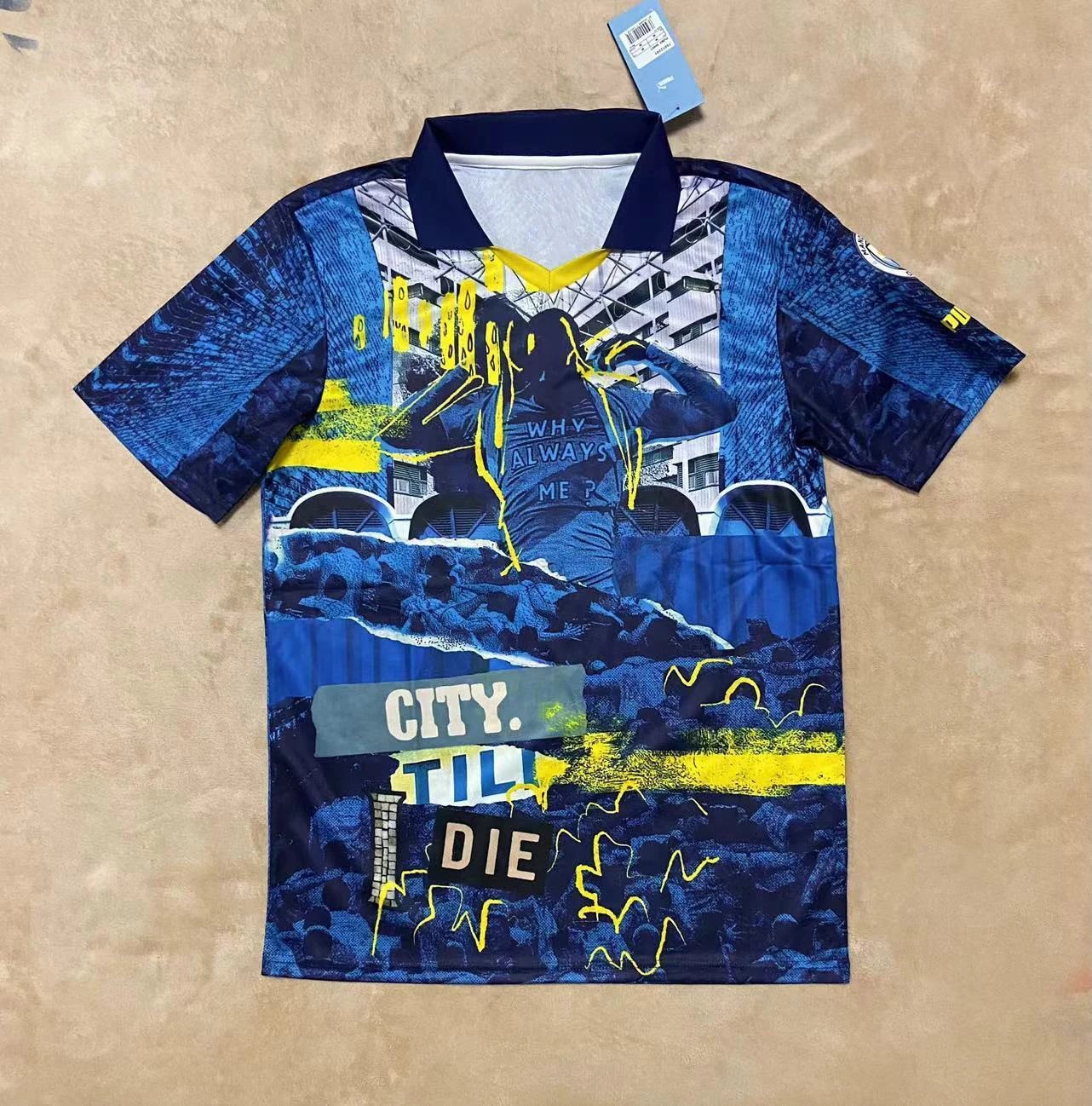CBF x Nike Brazil National Team Baroque Print Jersey Yellow / Green - 4