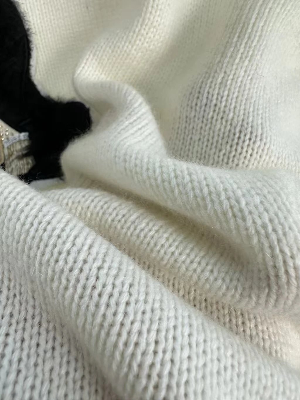 Polo Ralph Lauren Bear Embroidered Crewneck Sweater Ivory - 8