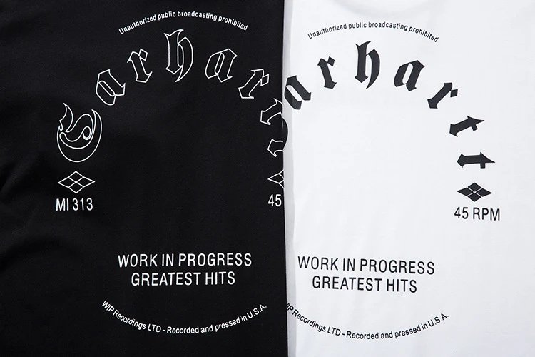 Carhartt Work In Progress Mountain Logo Black T-Shirt - 13