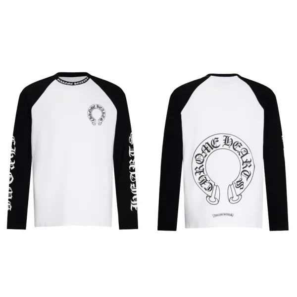 Chrome Hearts Multicolor Cross Cluster Long Sleeve T-Shirt Black - 23