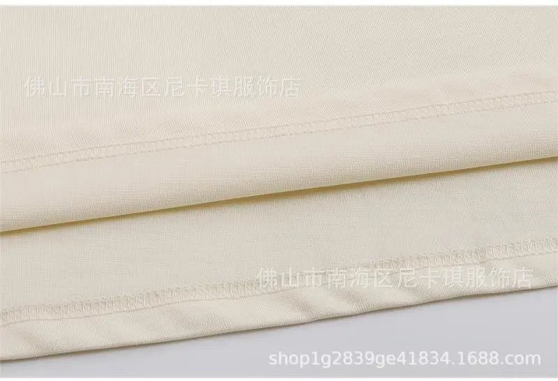 Design Minimalist Heart Logo Beige T-Shirt - 6