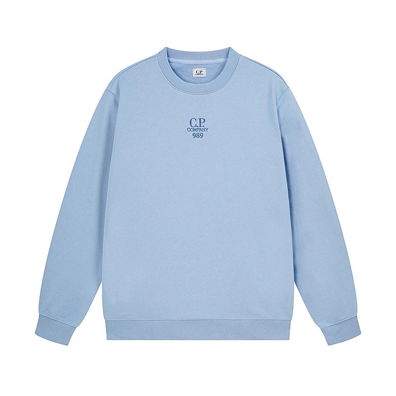 C.P. Company Logo Graphic Sweatshirt White Hoodie - 6