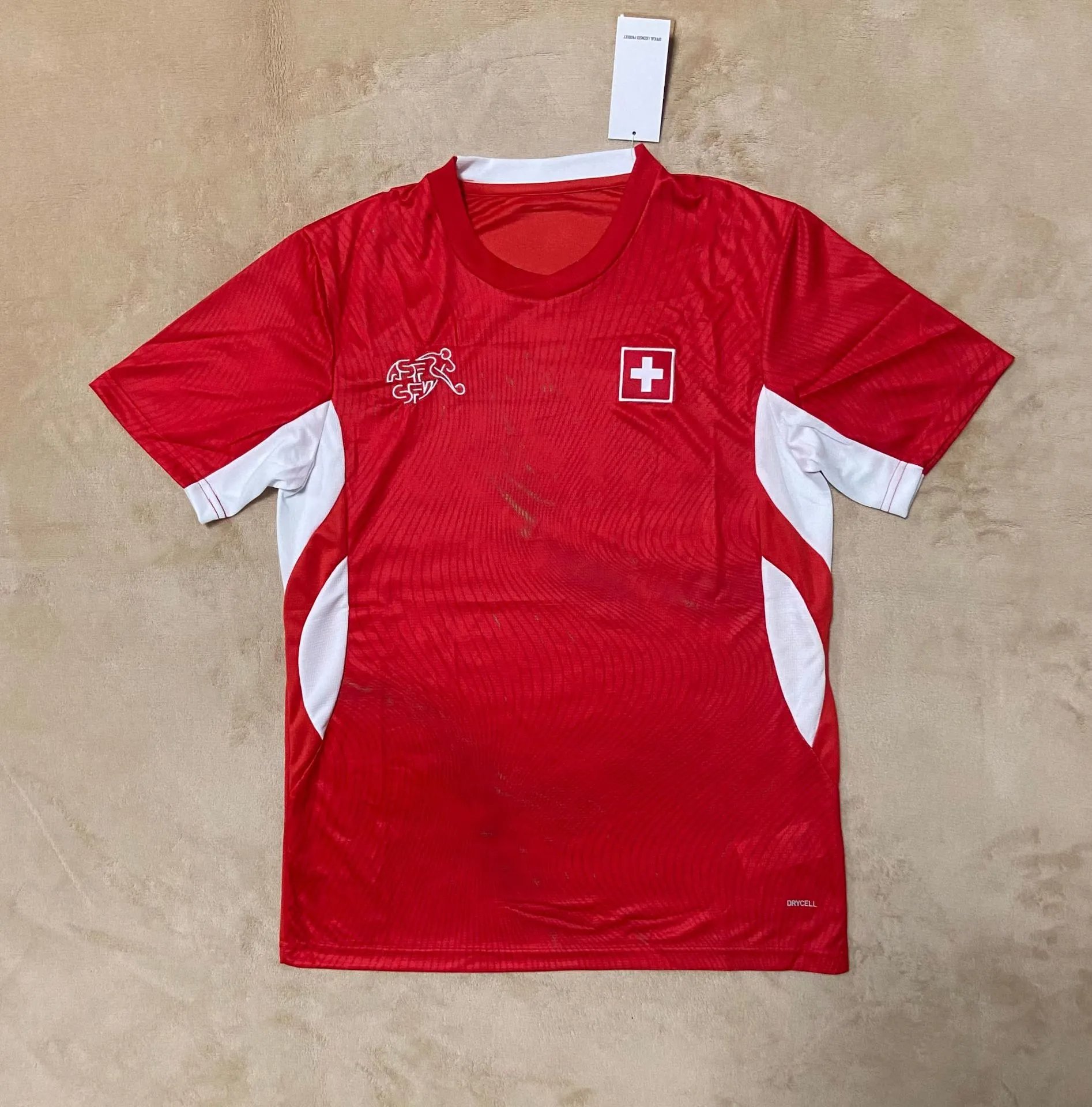 Design Armenia National Football Team 2023 Home Jersey Blue Jersey - 13