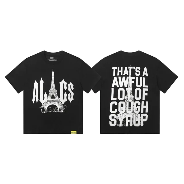 That's a Awful Lot of Cough Syrup T-Shirts Short-Sleeve Graphic Print product detail image 6
