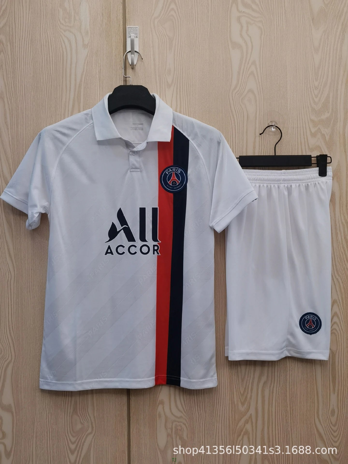 FC Barcelona 2023-24 Home Jersey Navy Blue Red Striped Football Kit - 9