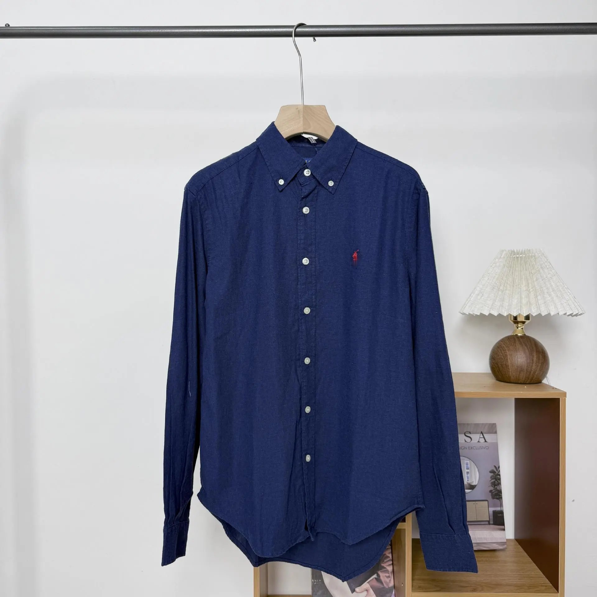 Polo Ralph Lauren Oxford Shirt Navy Blue - 10