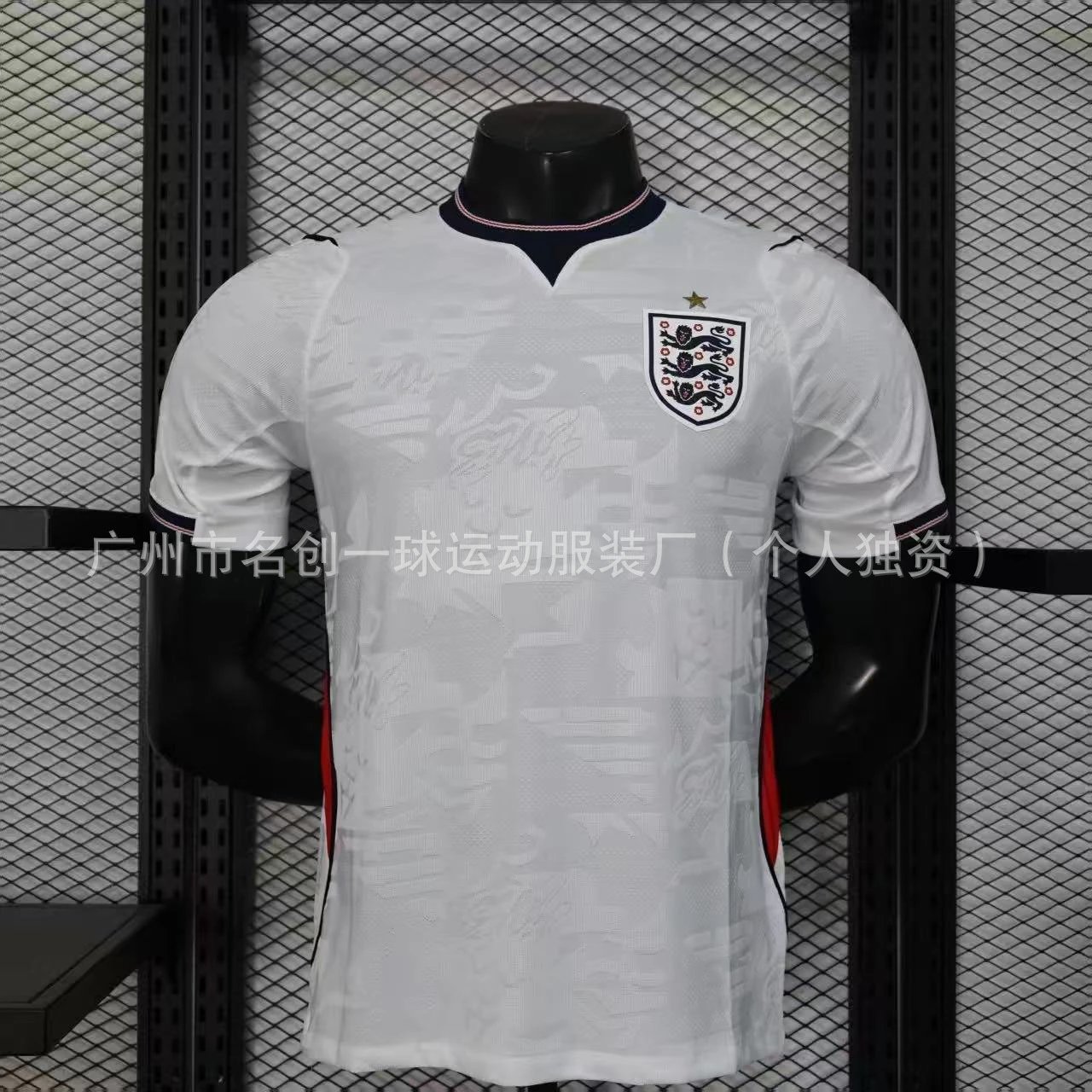 AFA Argentina National Team Home Jersey Light Blue and White Striped Football Jersey - 4