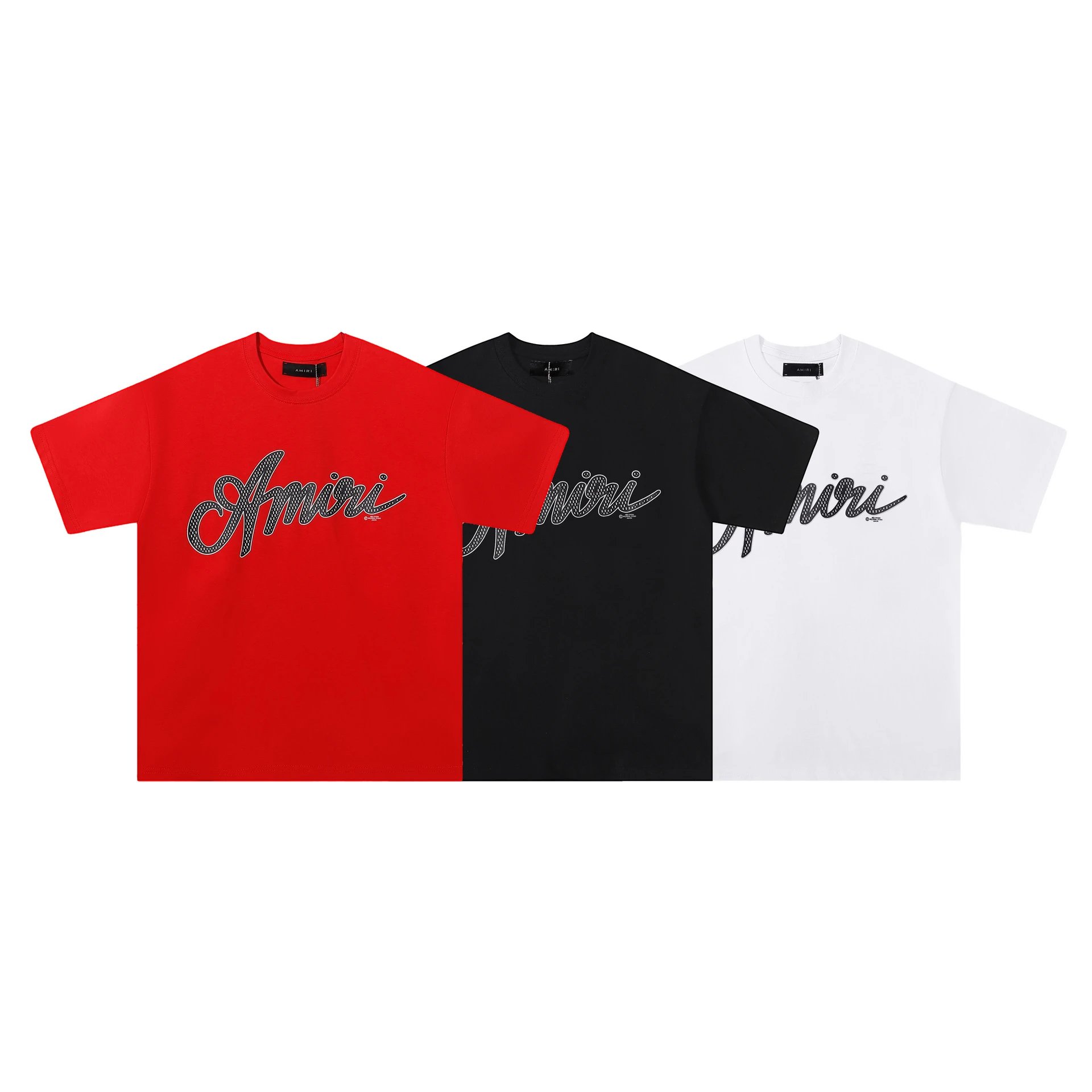 Amiri Hollywood Arch Logo Black T-Shirt - 14