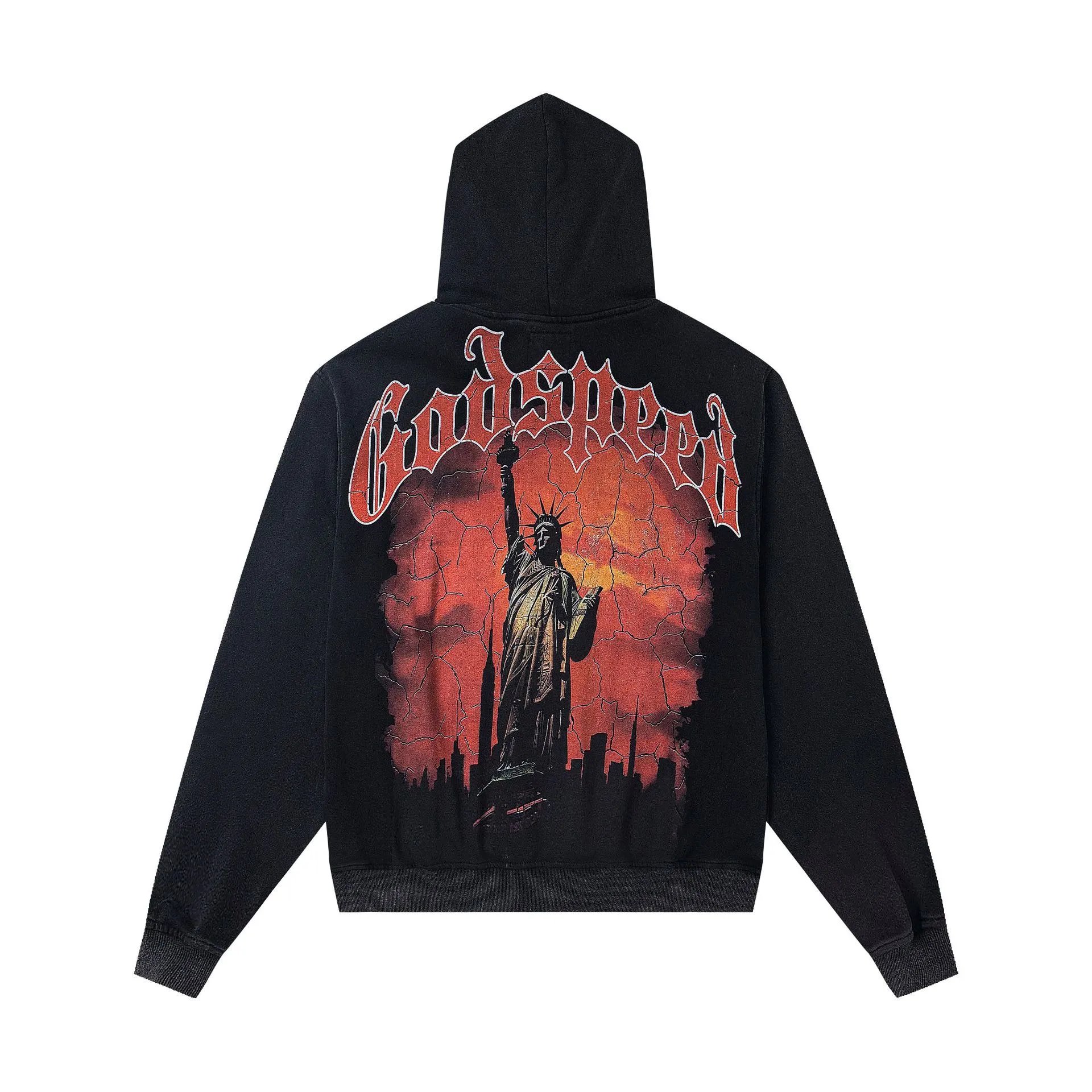 Godspeed Hoodies & Sweatshirts Graphic-print pullover hoodie — G21 black
