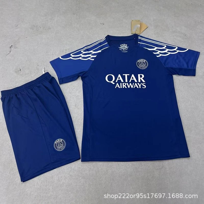 FC Barcelona Football Jerseys Children's jersey and shorts set — 25-26 Paris 4th Away Set