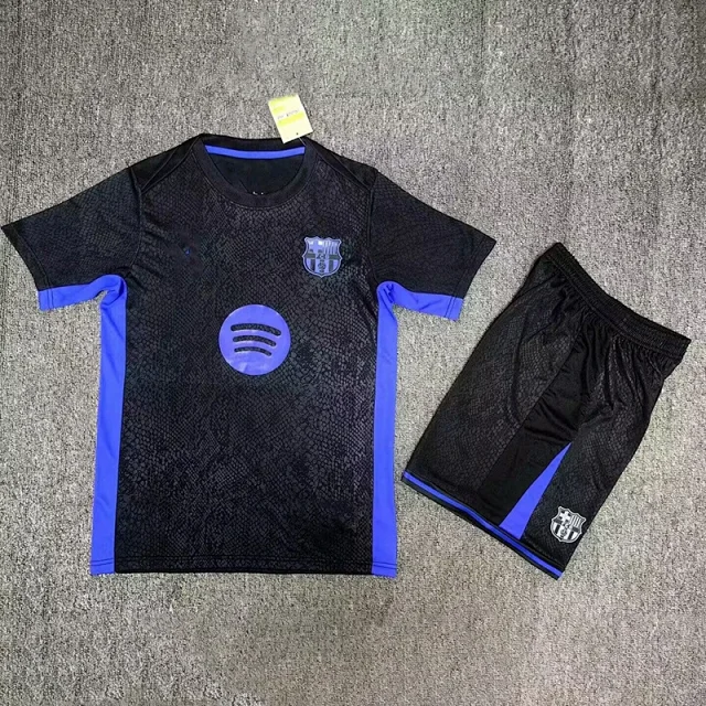 FC Barcelona Football Jerseys Children's jersey and shorts set product detail image 40