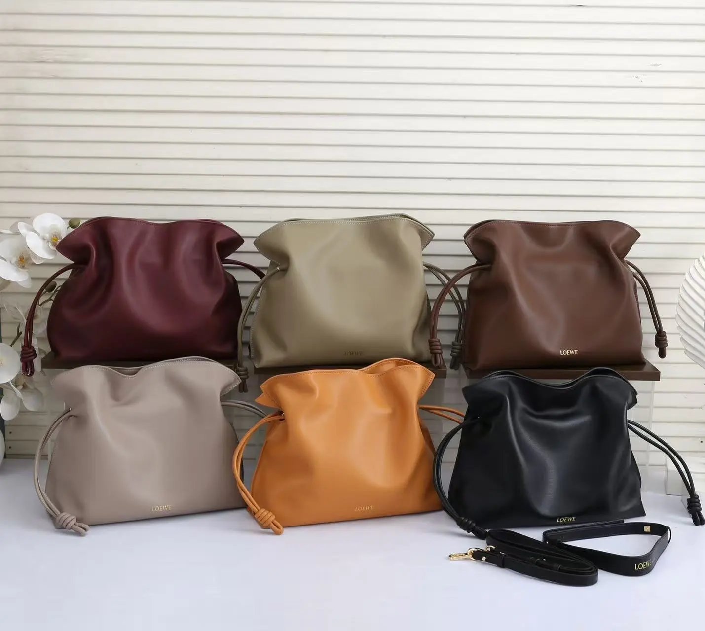 Loewe Hammock Bag Cognac Leather Handbag - 2