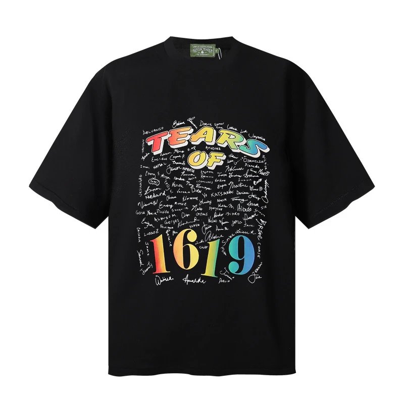 Design Another Country Map Print Black T-Shirt - 15
