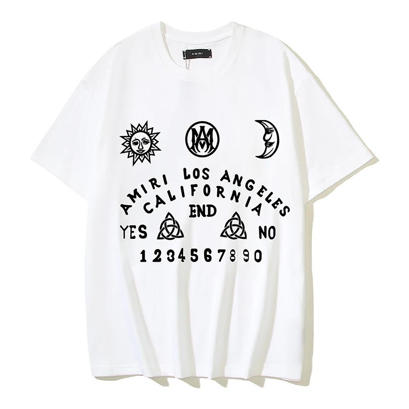 Design 'The Spirit of California' Graphic Print Oversized T-Shirt White - 15