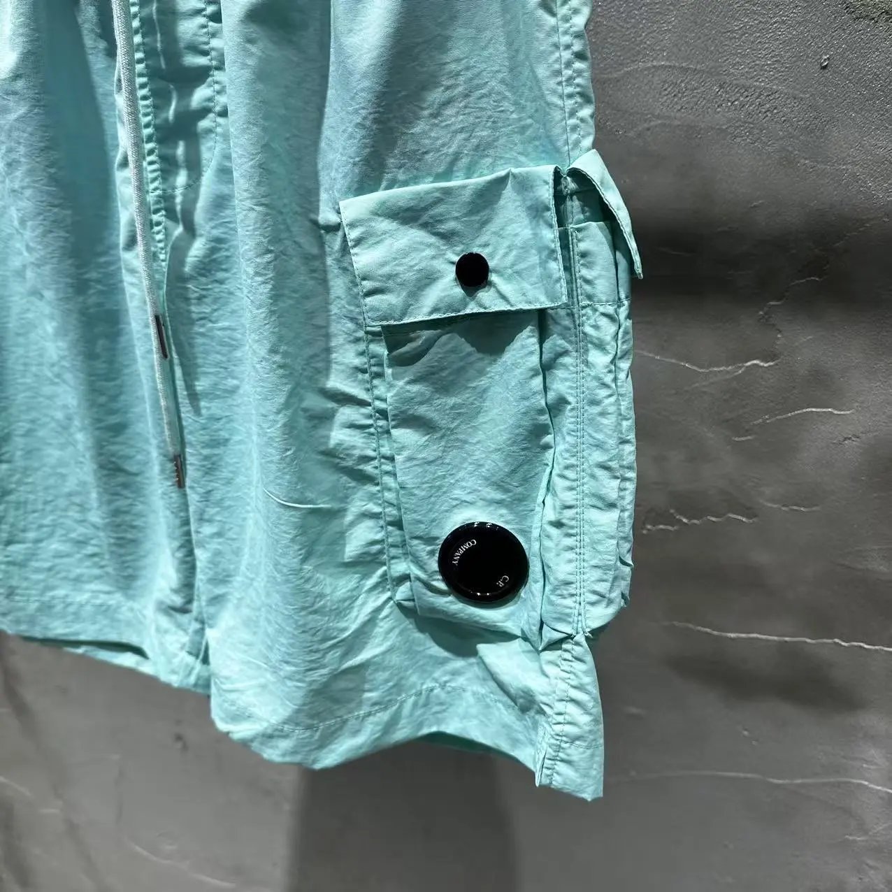 C.P. Company Goggle Pocket Shorts Blue - 17