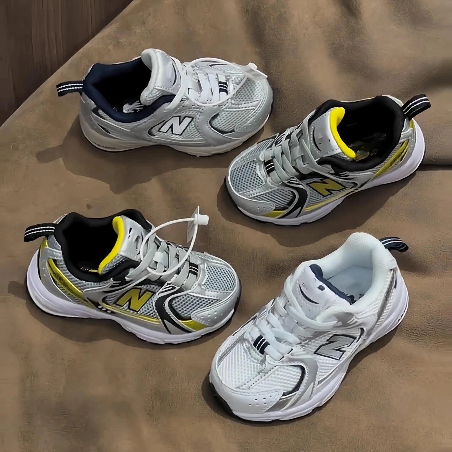 New Balance 530 Gray White Sneakers Running Shoes - 7