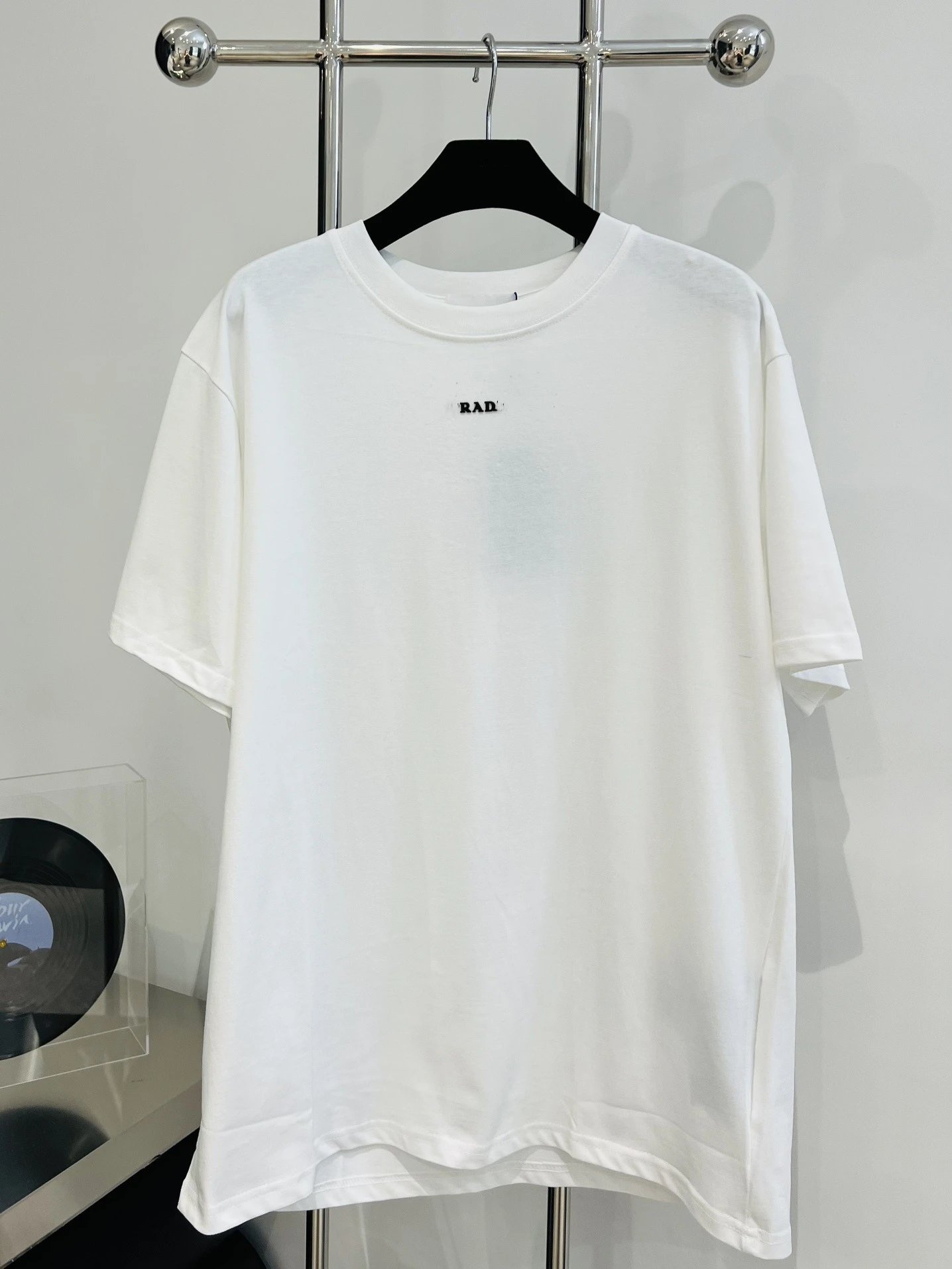 Prada Triangle Logo T-Shirt White T-Shirt - 15