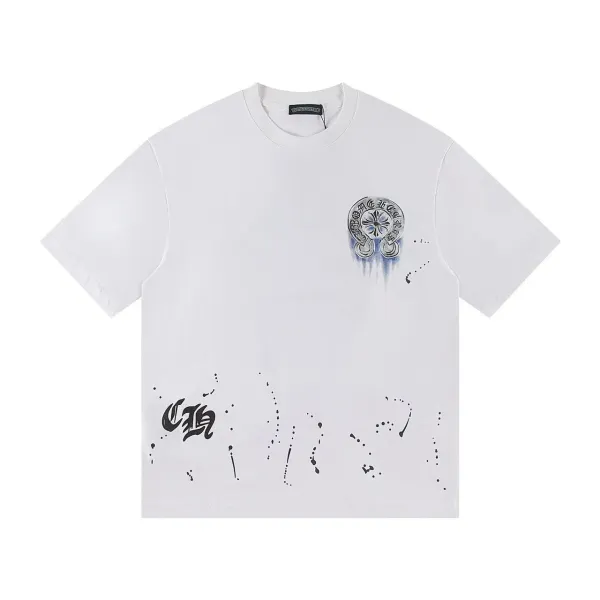 Chrome Hearts Graphic Print White T-Shirt - 1