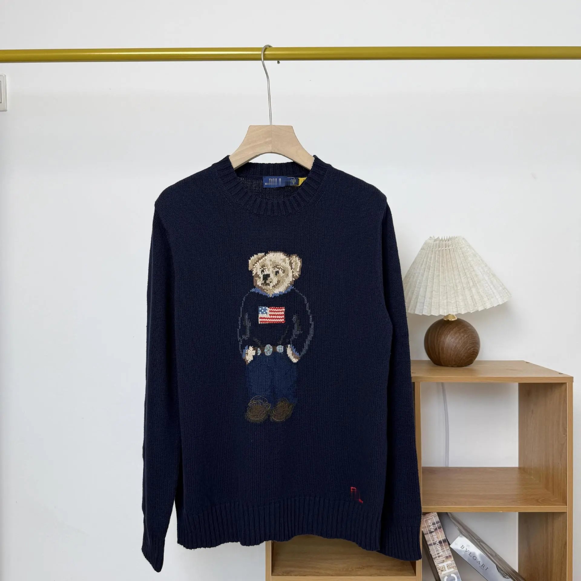 Polo Ralph Lauren Bear Sweater White - 6