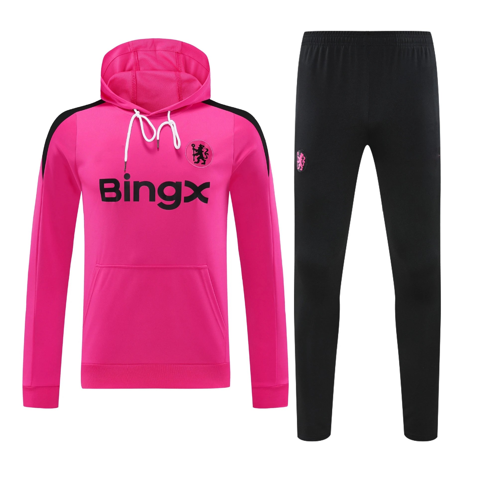 Inter Milan Training Hoodie and Sweatpants Set Navy Blue Tracksuit - 4