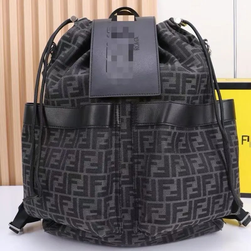 Fendi Zucca Canvas Mini Backpack Brown - 3