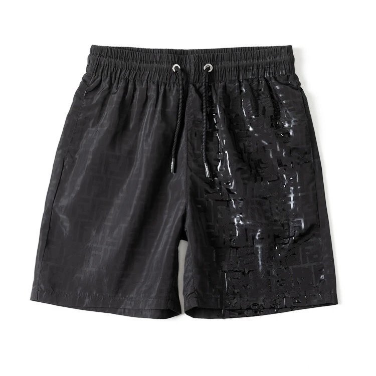 Louis Vuitton Swimwear Mesh-Lined Drawstring Swim Shorts — 3685 black