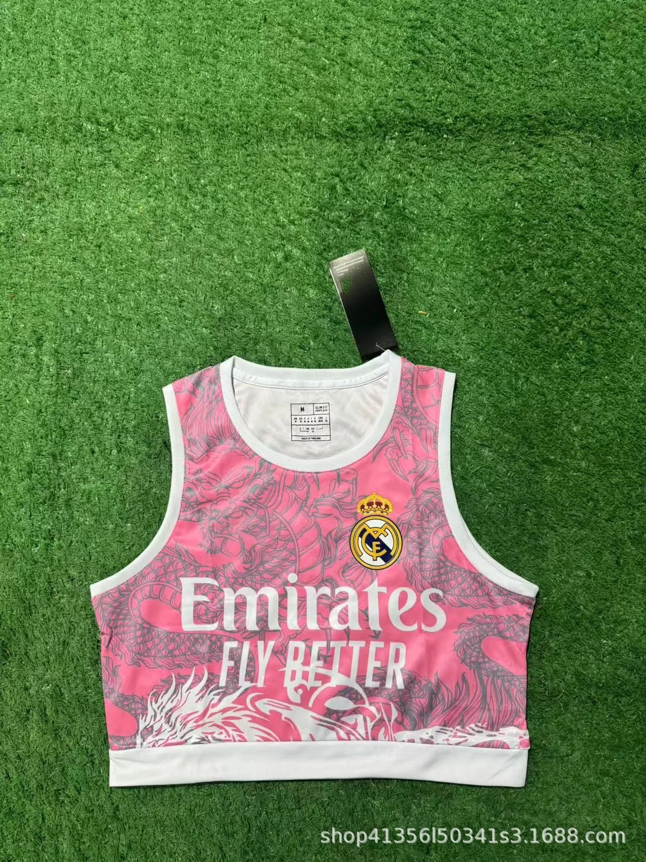CBF Brazil Graphic Print Crop Vest Top - 5