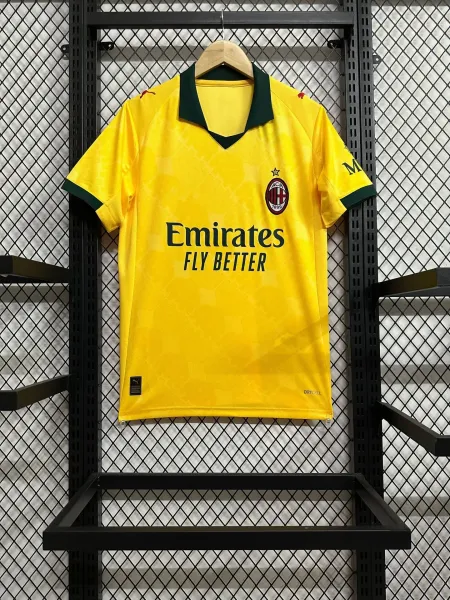 AC Milan 2023-24 Away Jersey Yellow - 1