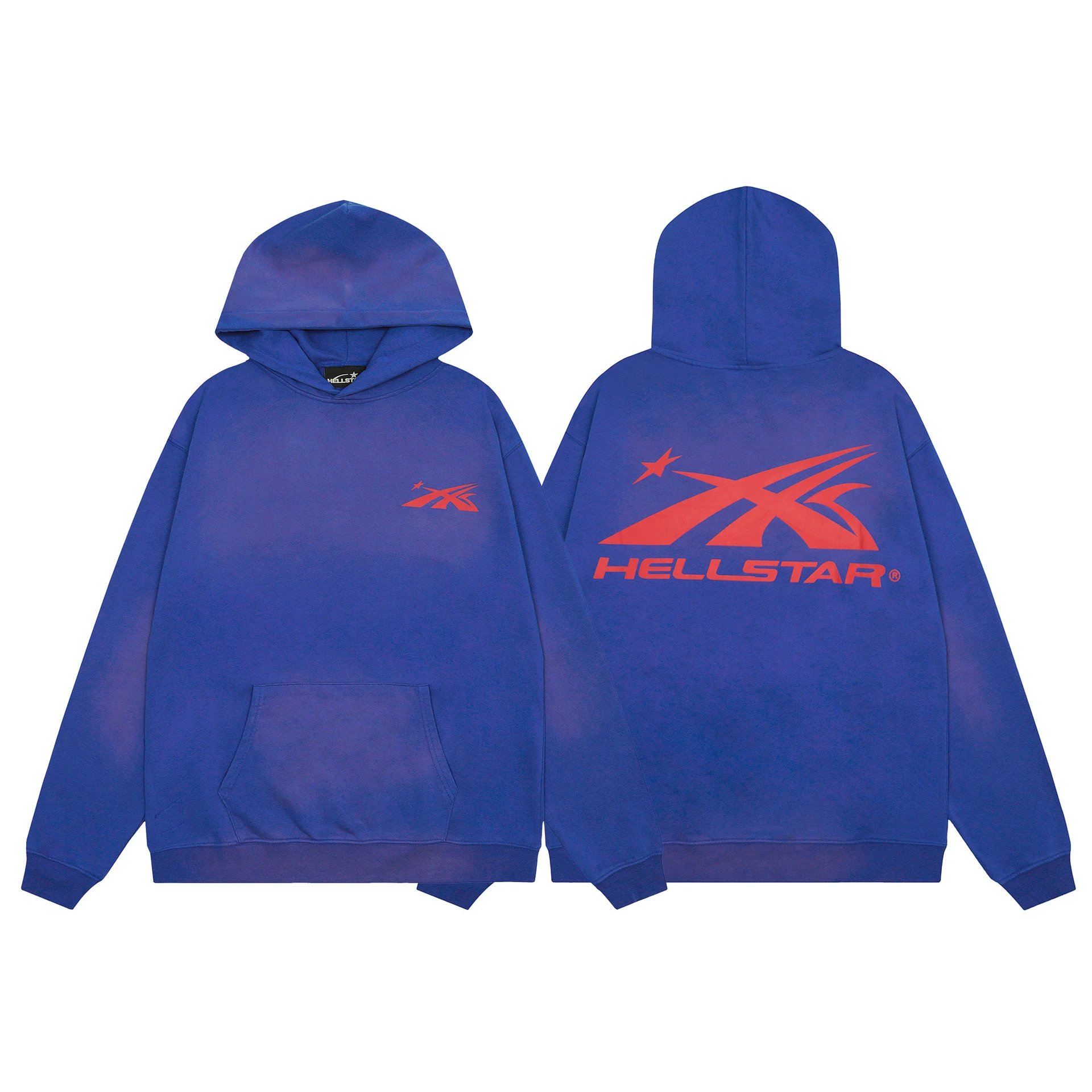 Hellstar Star Flame Hoodie Black - 23