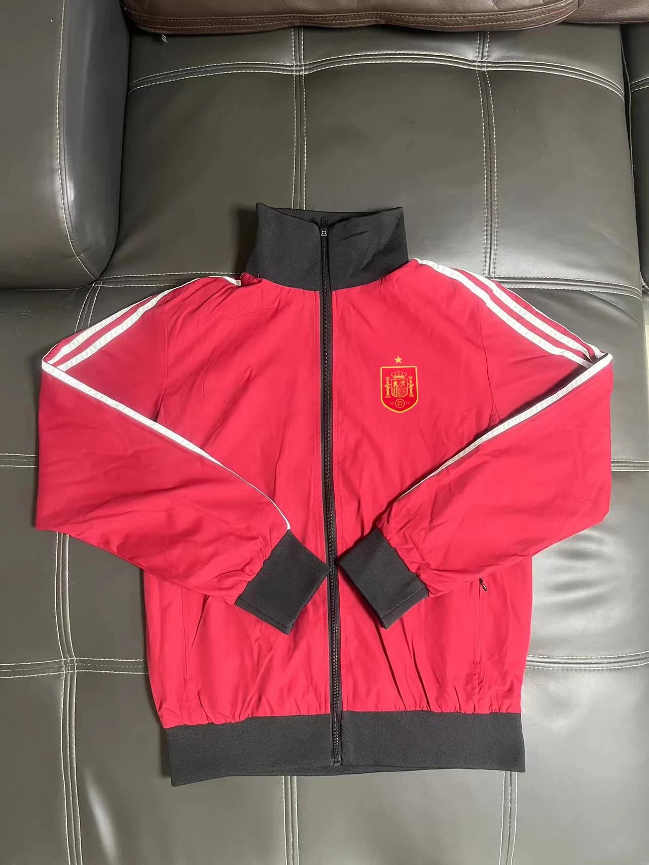 Corinthians SC Internacional Track Jacket Red / Black Outerwear - 13