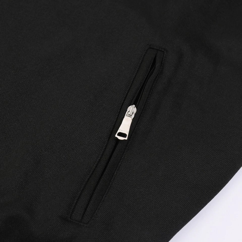 Gucci GG Pattern Track Jacket Black Beige Outerwear - 11